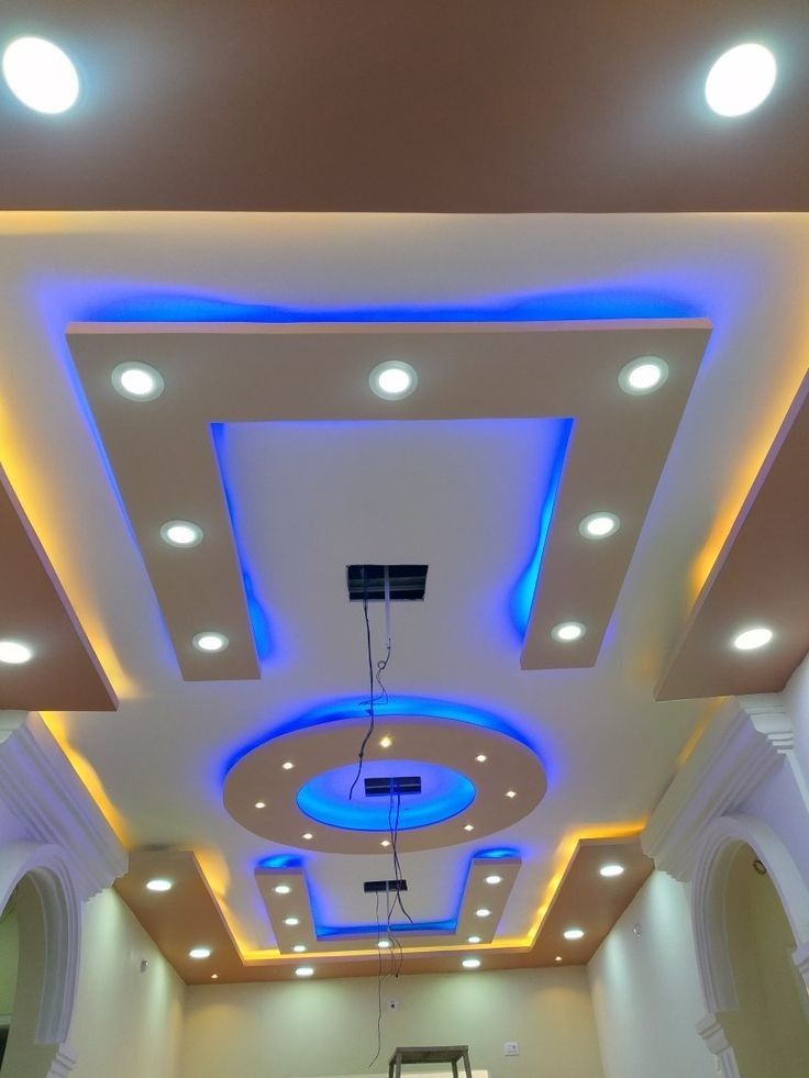 Modern gypsum bulkhead