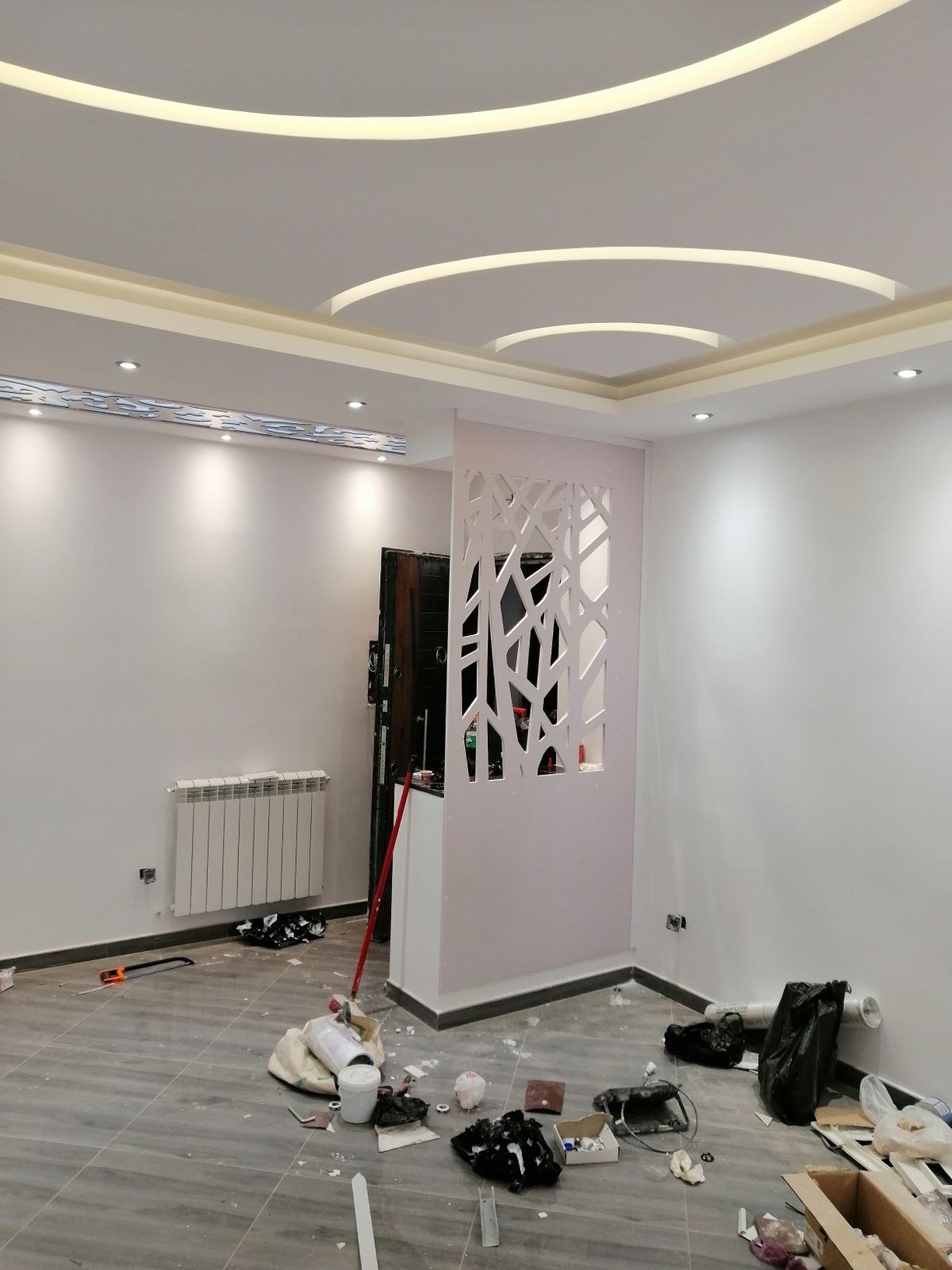 Luxury bedroom gypsum ceiling